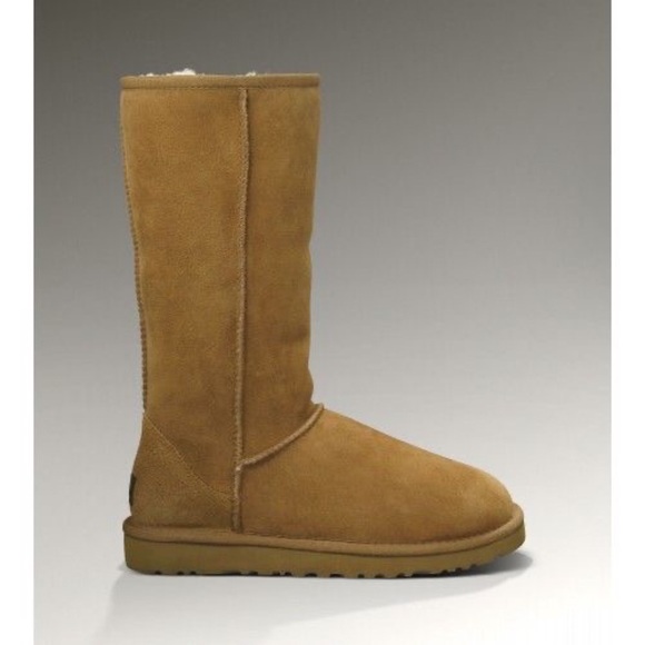 UGG Australia Classic Tall Chestnut Boots - Picture 3 of 13